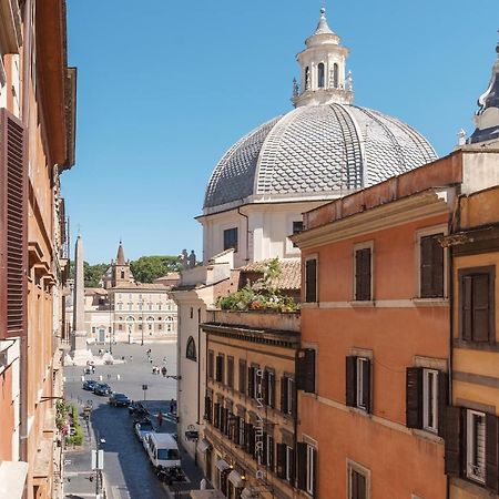 Piazza Del Popolo Apartment With View Rome Exterior photo
