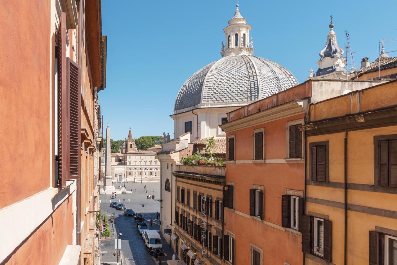 Piazza Del Popolo Apartment With View Rome Exterior photo